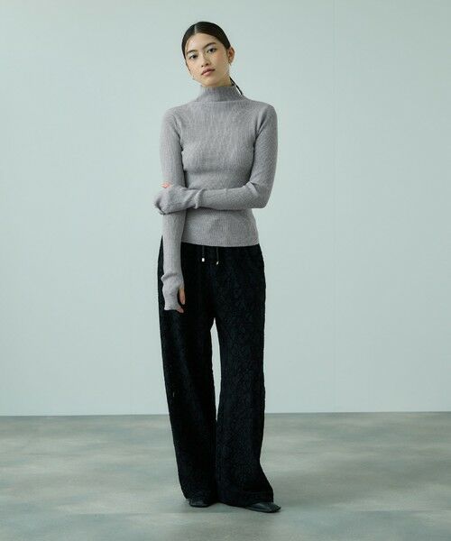 VICKY / ビッキー ニット・セーター | サムホールハイネックニットプルオーバー≪手洗い可能≫ | 詳細17