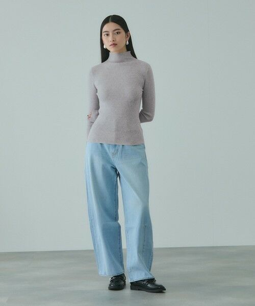 VICKY / ビッキー ニット・セーター | サムホールハイネックニットプルオーバー≪手洗い可能≫ | 詳細22