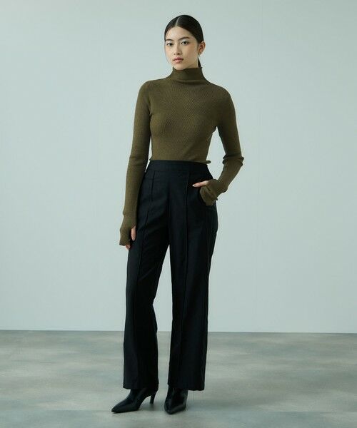 VICKY / ビッキー ニット・セーター | サムホールハイネックニットプルオーバー≪手洗い可能≫ | 詳細25