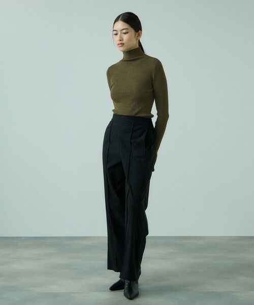 VICKY / ビッキー ニット・セーター | サムホールハイネックニットプルオーバー≪手洗い可能≫ | 詳細26