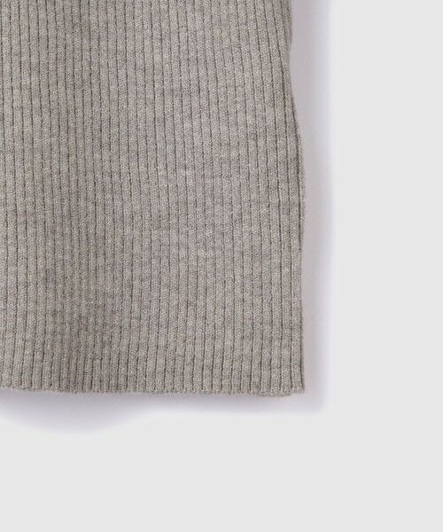 VICKY / ビッキー ニット・セーター | 配色キーネックリブニットプルオーバー≪手洗い可能≫ | 詳細15