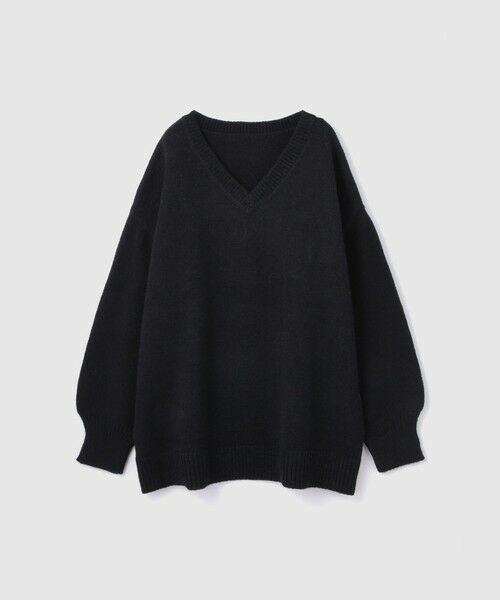 VICKY / ビッキー ニット・セーター | アルパカタッチVネックニットプルオーバー≪手洗い可能≫ | 詳細4