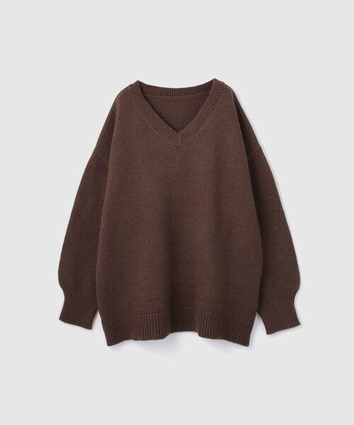 VICKY / ビッキー ニット・セーター | アルパカタッチVネックニットプルオーバー≪手洗い可能≫ | 詳細8