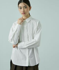 VICKY / ビッキー シャツ・ブラウス | オックスミニフリルシャツ≪手洗い可能≫