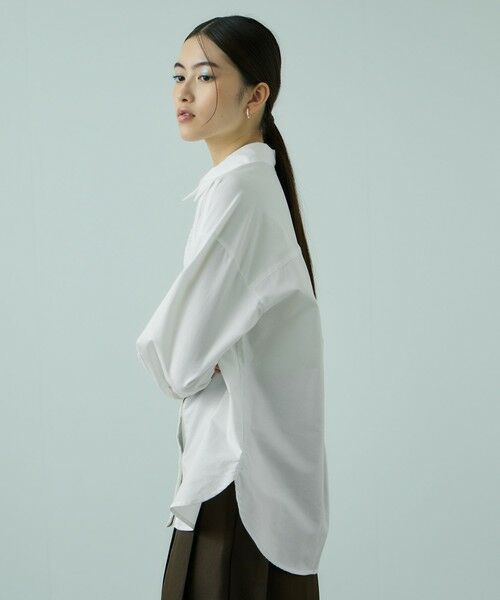 VICKY / ビッキー シャツ・ブラウス | オックスミニフリルシャツ≪手洗い可能≫ | 詳細2