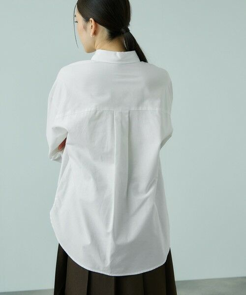 VICKY / ビッキー シャツ・ブラウス | オックスミニフリルシャツ≪手洗い可能≫ | 詳細3