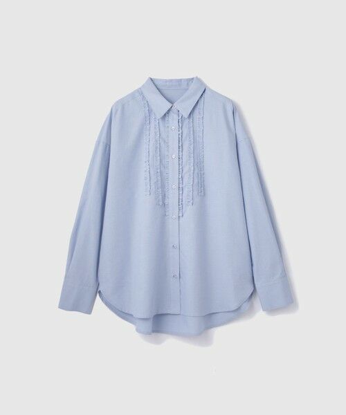 VICKY / ビッキー シャツ・ブラウス | オックスミニフリルシャツ≪手洗い可能≫ | 詳細10