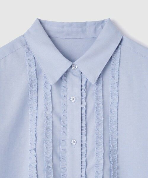 VICKY / ビッキー シャツ・ブラウス | オックスミニフリルシャツ≪手洗い可能≫ | 詳細12