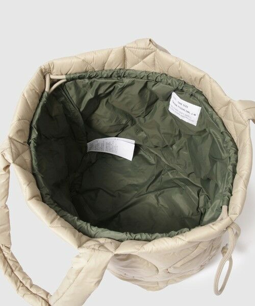 VICKY / ビッキー その他小物 | TAION　ソフトシェルダウン2WAYトートバッグ≪手洗い可能≫ | 詳細6