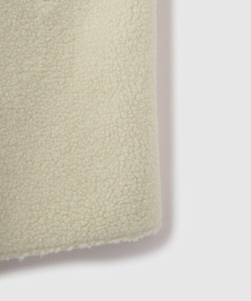 VICKY / ビッキー ダッフルコート | フェイクムートンミドルダブルコート | 詳細8