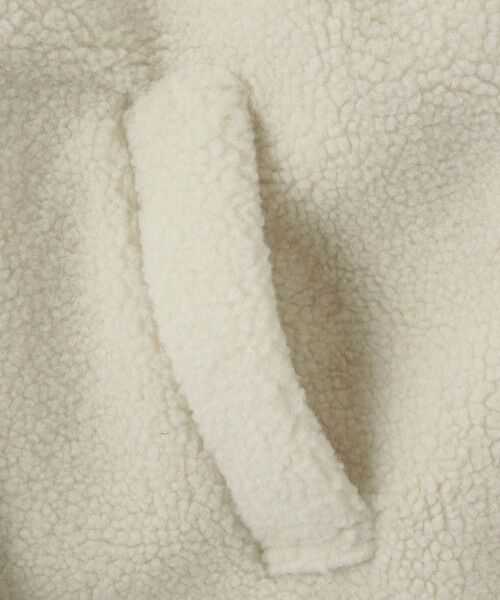 VICKY / ビッキー ダッフルコート | フェイクムートンミドルダブルコート | 詳細9