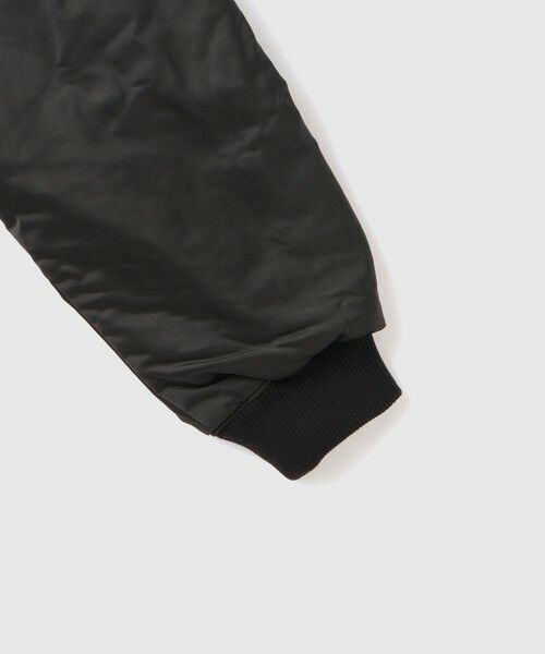 VICKY / ビッキー ダッフルコート | ボア切替ノーカラーミドルコート | 詳細6