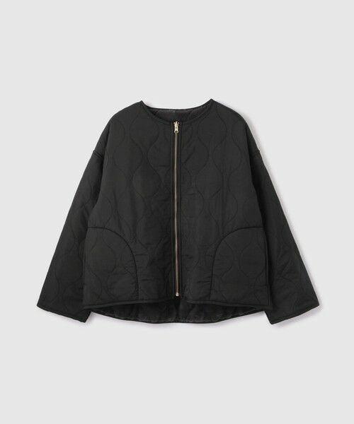 VICKY / ビッキー テーラードジャケット | ひょうたんキルトリバーシブルZIPジャケット | 詳細4