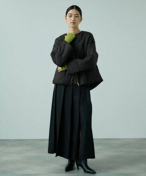 VICKY / ビッキー テーラードジャケット | ひょうたんキルトリバーシブルZIPジャケット | 詳細3