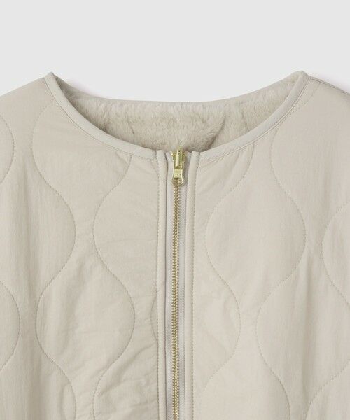 VICKY / ビッキー テーラードジャケット | ひょうたんキルトリバーシブルZIPジャケット | 詳細14