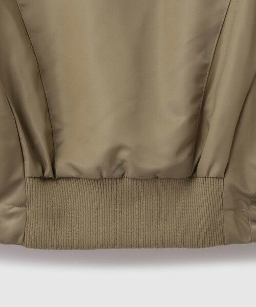 VICKY / ビッキー テーラードジャケット | ナイロン中綿フードMA-1ジャケット≪手洗い可能≫ | 詳細17