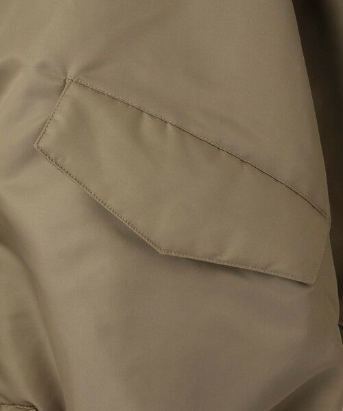 VICKY / ビッキー テーラードジャケット | ナイロン中綿フードMA-1ジャケット≪手洗い可能≫ | 詳細18