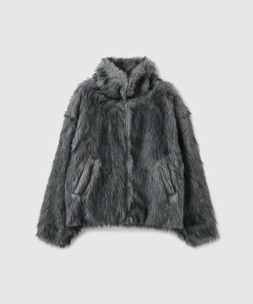 VICKY / ビッキー テーラードジャケット | フェイクファージャケット | 詳細18