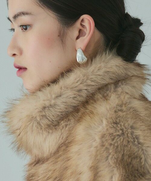 VICKY / ビッキー テーラードジャケット | フェイクファージャケット | 詳細23