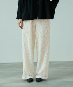 VICKY / ビッキー その他パンツ | ブラッシュレースイージーワイドパンツ≪手洗い可能≫