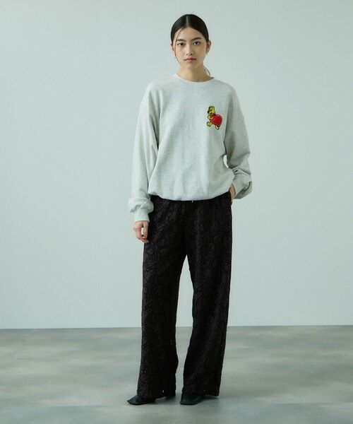 VICKY / ビッキー その他パンツ | ブラッシュレースイージーワイドパンツ≪手洗い可能≫ | 詳細12