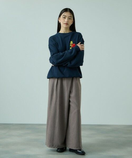 VICKY / ビッキー その他パンツ | フィブリルサテンラップワイドパンツ≪洗濯機で洗える≫ | 詳細11