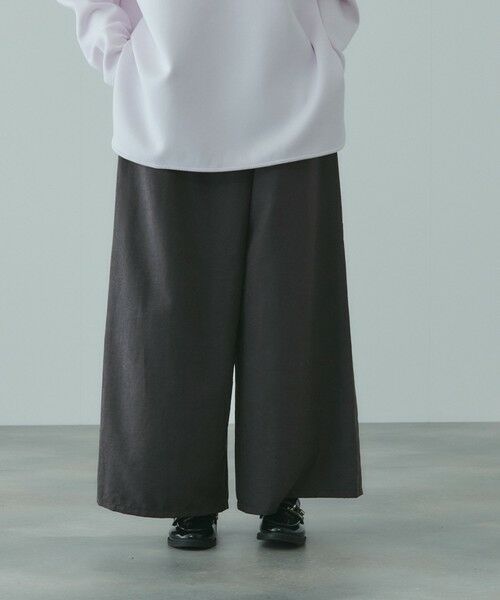 VICKY / ビッキー その他パンツ | フィブリルサテンラップワイドパンツ≪洗濯機で洗える≫ | 詳細22
