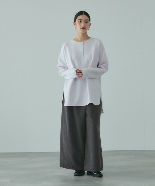 VICKY / ビッキー その他パンツ | フィブリルサテンラップワイドパンツ≪洗濯機で洗える≫ | 詳細26