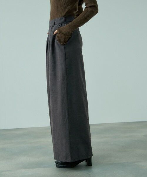 VICKY / ビッキー その他パンツ | フィブリルサテンラップワイドパンツ≪洗濯機で洗える≫ | 詳細15