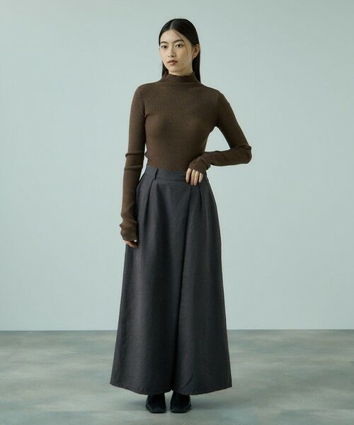 VICKY / ビッキー その他パンツ | フィブリルサテンラップワイドパンツ≪洗濯機で洗える≫ | 詳細17