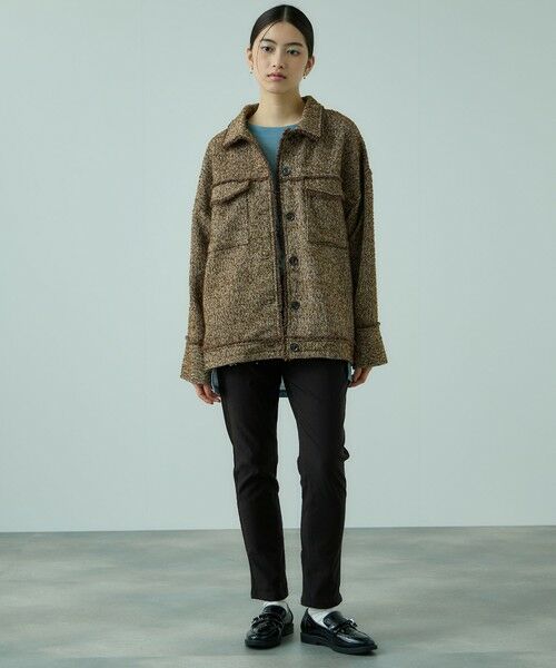 VICKY / ビッキー その他パンツ | HAKIYASEブラッシュバックテーパードパンツ≪手洗い可能≫ | 詳細4