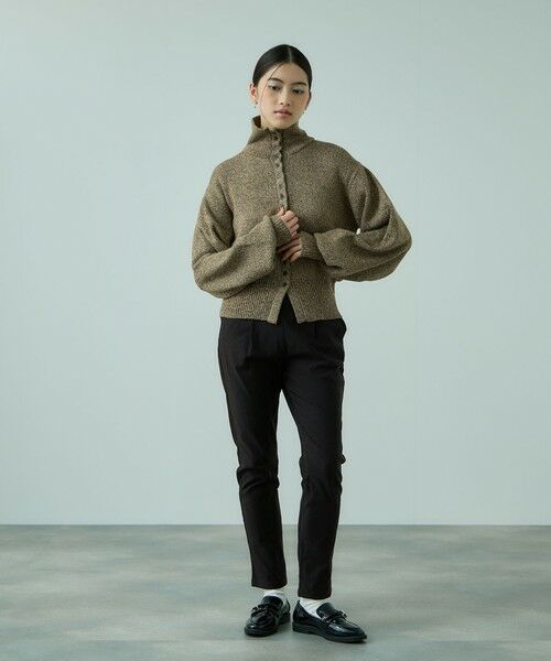 VICKY / ビッキー その他パンツ | HAKIYASEブラッシュバックテーパードパンツ≪手洗い可能≫ | 詳細5