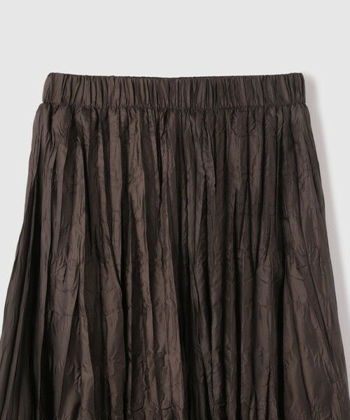VICKY / ビッキー ミニ・ひざ丈スカート | ワッシャーマットサテンプリーツスカート≪手洗い可能≫ | 詳細2