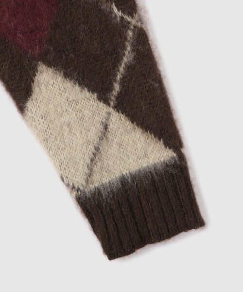 VICKY / ビッキー ニット・セーター | アーガイルVネックニット≪手洗い可能≫ | 詳細3