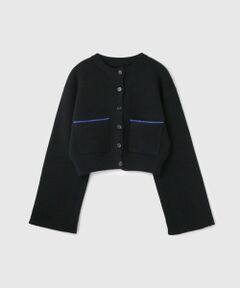 VICKY / ビッキー カーディガン・ボレロ | アルパカタッチダブルフェイスニットカーディガン≪手洗い可能≫