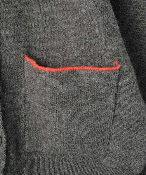 VICKY / ビッキー カーディガン・ボレロ | アルパカタッチダブルフェイスニットカーディガン≪手洗い可能≫ | 詳細4
