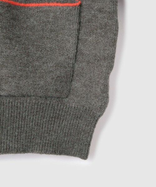 VICKY / ビッキー カーディガン・ボレロ | アルパカタッチダブルフェイスニットカーディガン≪手洗い可能≫ | 詳細6