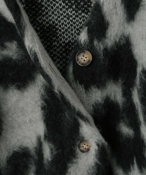 VICKY / ビッキー カーディガン・ボレロ | レオパードジャガードシャギーニットカーディガン | 詳細18