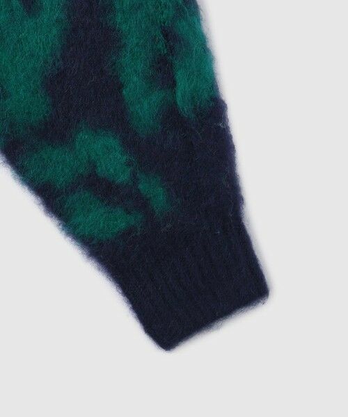 VICKY / ビッキー ニット・セーター | レオパードジャガードシャギーニットプルオーバー | 詳細6