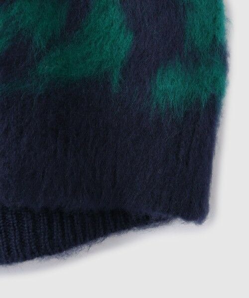 VICKY / ビッキー ニット・セーター | レオパードジャガードシャギーニットプルオーバー | 詳細7