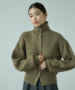 VICKY / ビッキー ニット・セーター | メニボタン2WAYネックニット≪手洗い可能≫