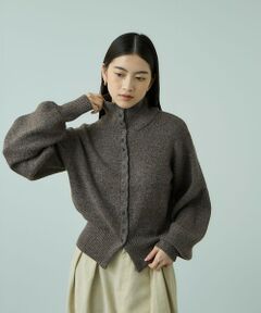 VICKY / ビッキー ニット・セーター | メニボタン2WAYネックニット≪手洗い可能≫