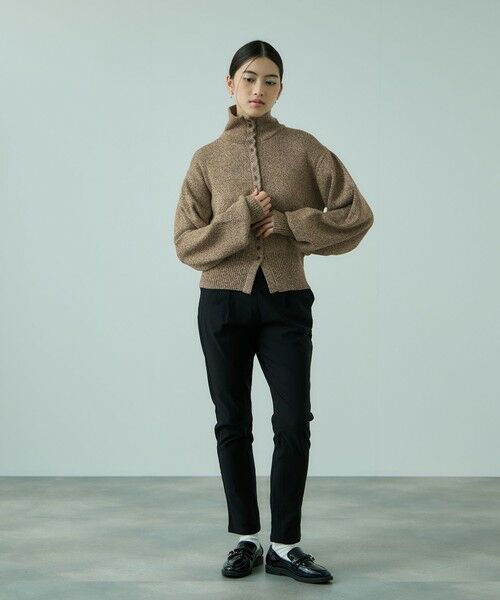 VICKY / ビッキー ニット・セーター | メニボタン2WAYネックニット≪手洗い可能≫ | 詳細2