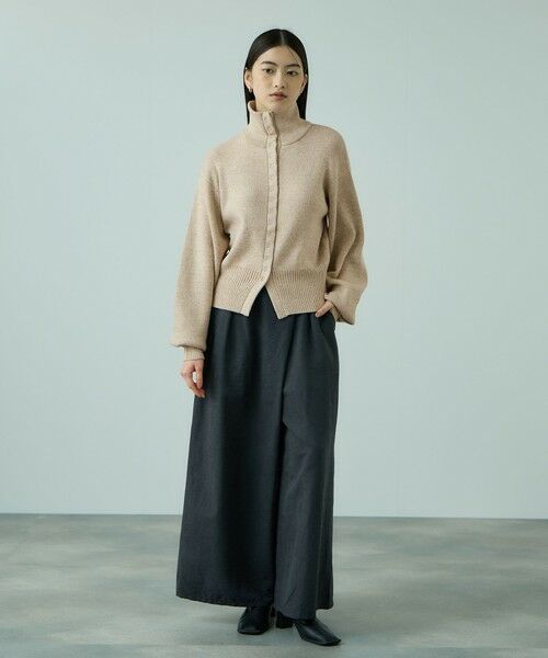 VICKY / ビッキー ニット・セーター | メニボタン2WAYネックニット≪手洗い可能≫ | 詳細11