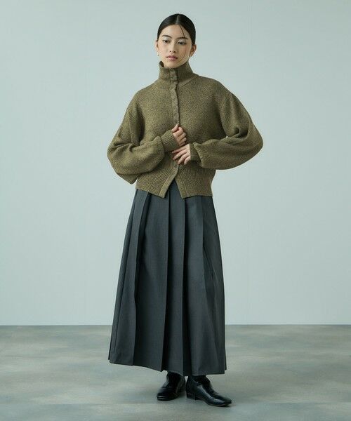 VICKY / ビッキー ニット・セーター | メニボタン2WAYネックニット≪手洗い可能≫ | 詳細14