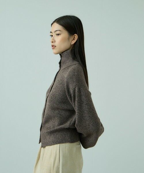 VICKY / ビッキー ニット・セーター | メニボタン2WAYネックニット≪手洗い可能≫ | 詳細17