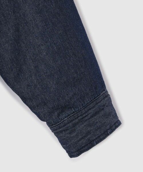 VICKY / ビッキー シャツ・ブラウス | パデッドデニムビッグシャツ≪洗濯機で洗える≫ | 詳細14