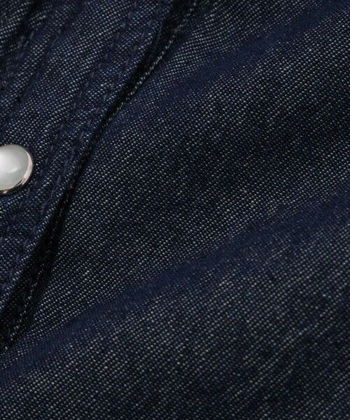 VICKY / ビッキー シャツ・ブラウス | パデッドデニムビッグシャツ≪洗濯機で洗える≫ | 詳細17
