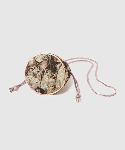 VICKY / ビッキー その他小物 | ジャガード巾着ミニバッグ | 詳細9