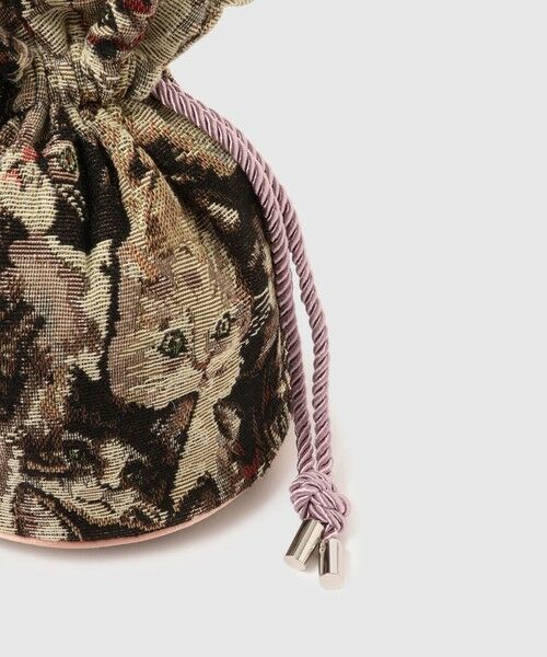 VICKY / ビッキー その他小物 | ジャガード巾着ミニバッグ | 詳細11